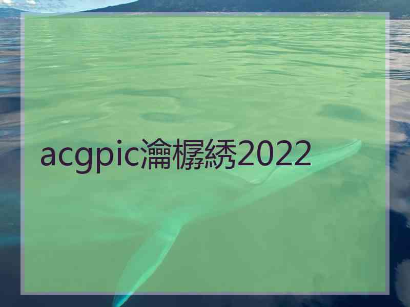 acgpic瀹樼綉2022
