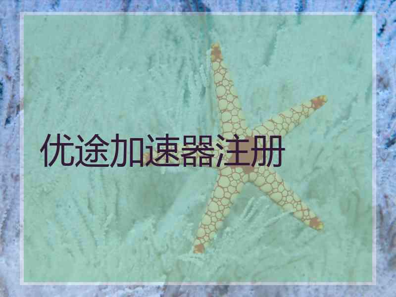优途加速器注册