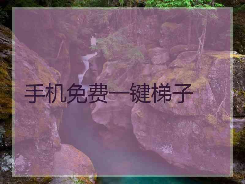 手机免费一键梯子