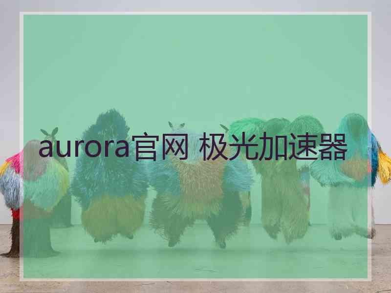 aurora官网 极光加速器