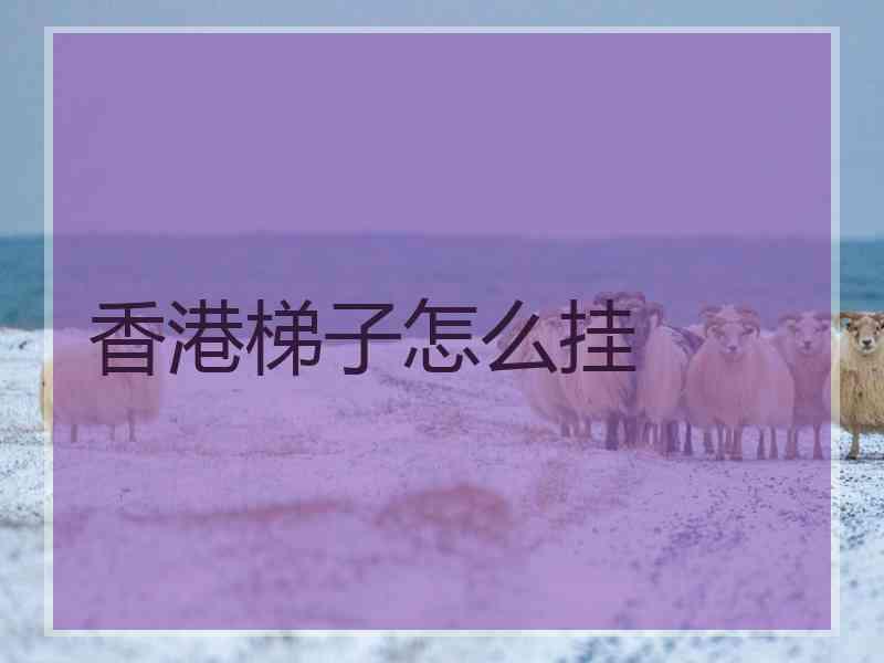 香港梯子怎么挂