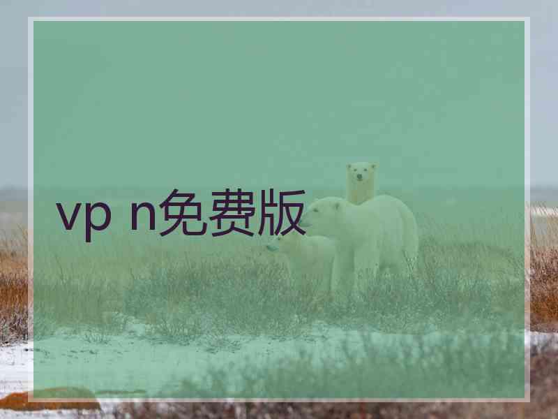 vp n免费版