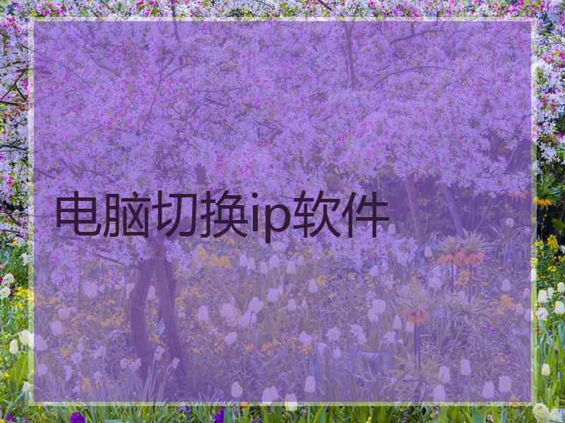 电脑切换ip软件