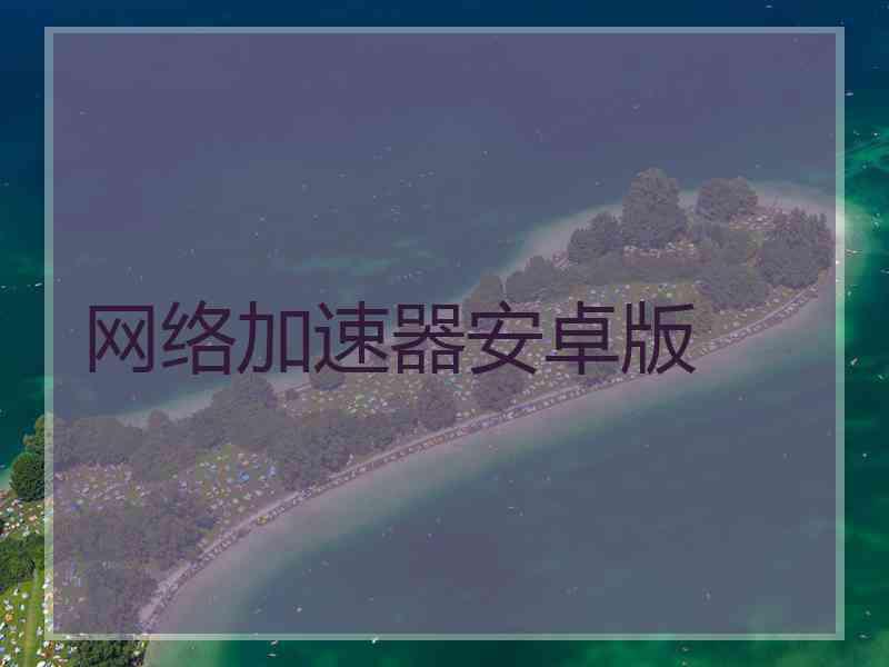 网络加速器安卓版