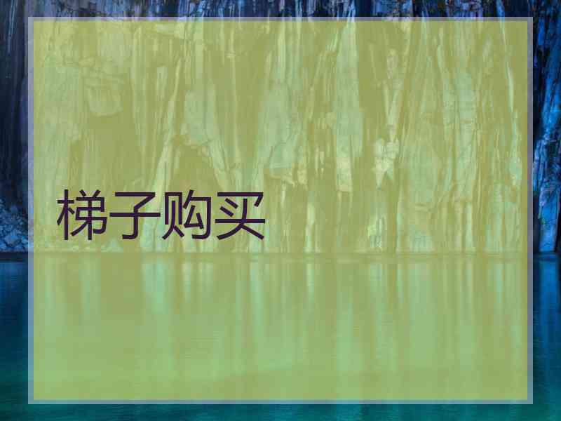 梯子购买