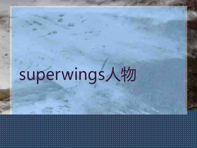 superwings人物