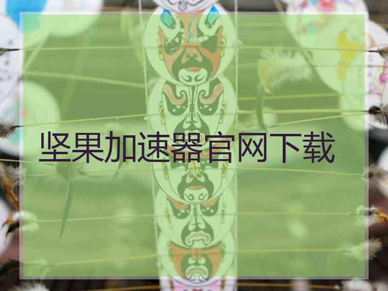 坚果加速器官网下载
