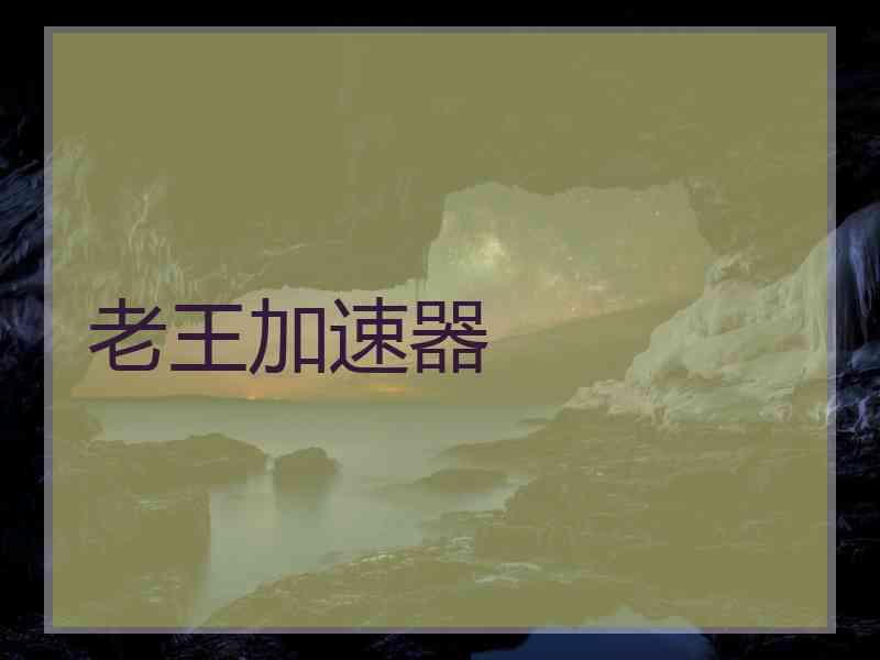 老王加速器