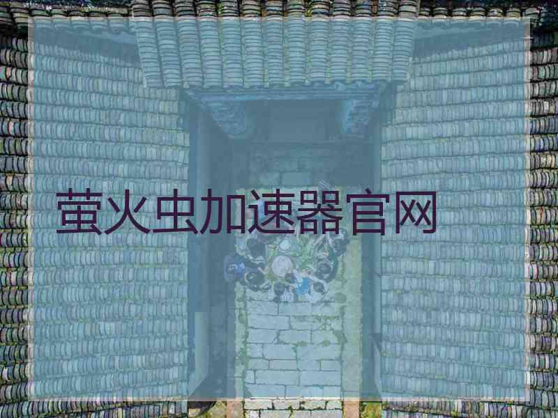 萤火虫加速器官网