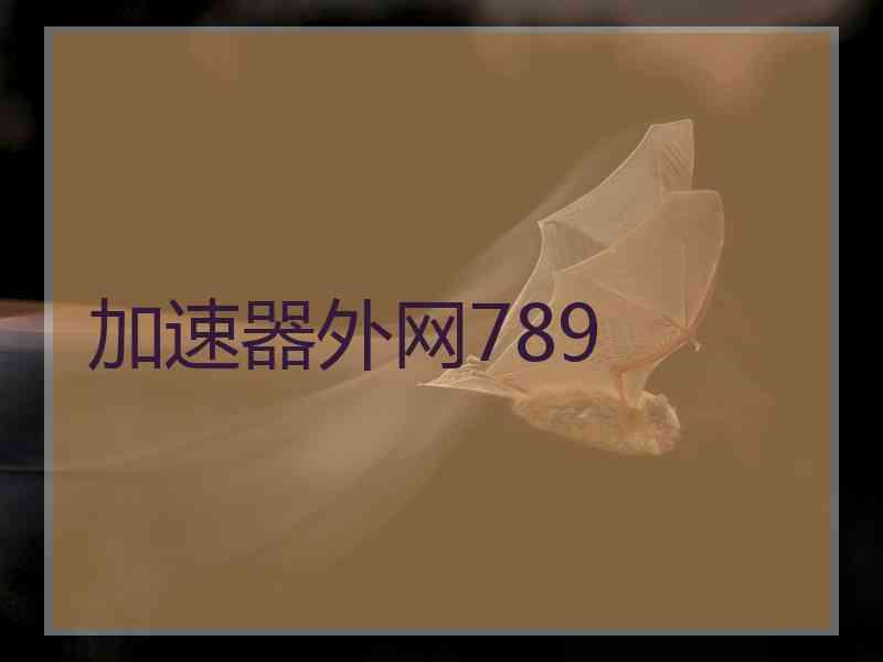 加速器外网789