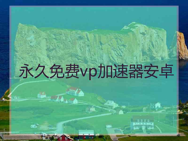 永久免费vp加速器安卓