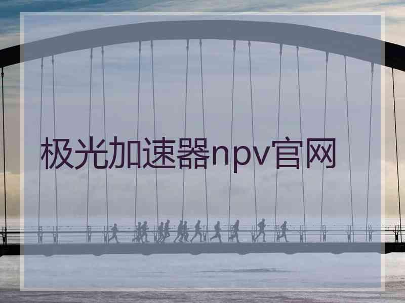 极光加速器npv官网