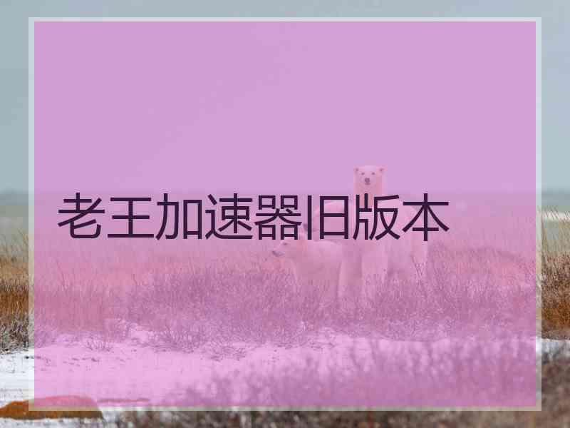 老王加速器旧版本