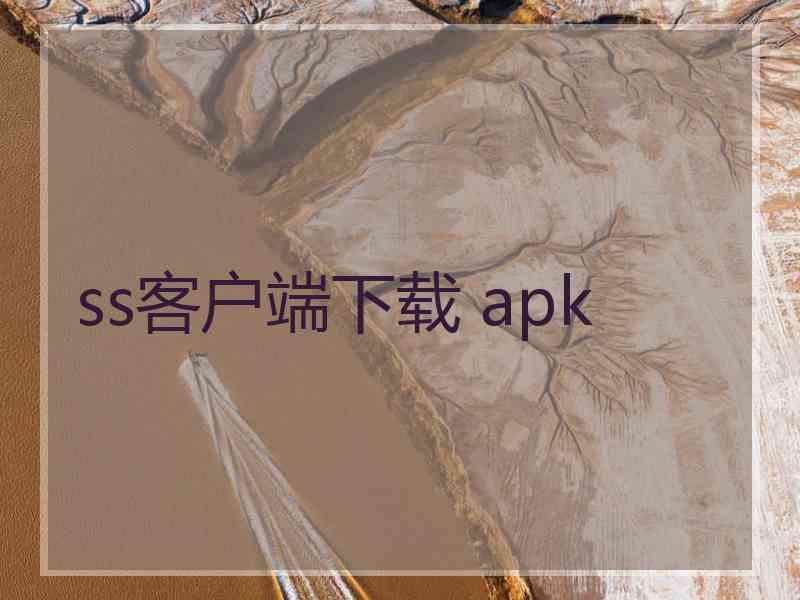 ss客户端下载 apk