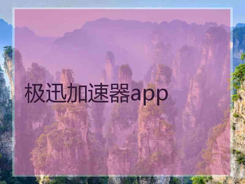 极迅加速器app