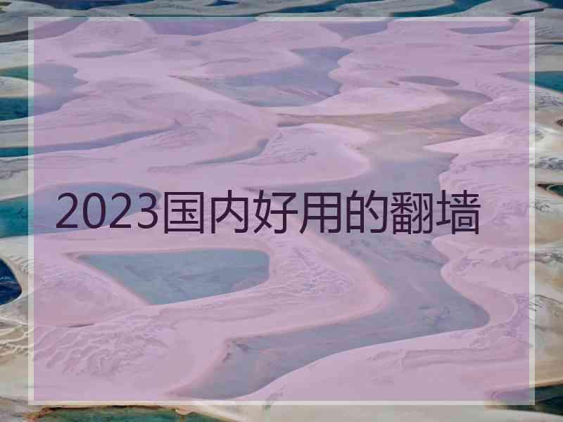 2023国内好用的翻墙