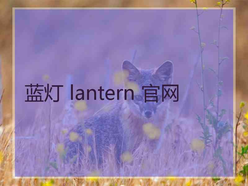 蓝灯 lantern 官网