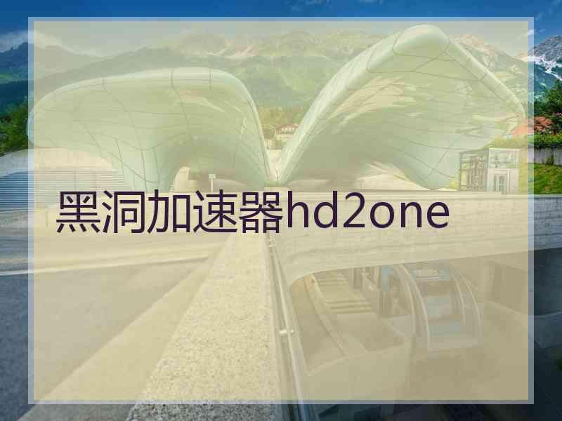 黑洞加速器hd2one