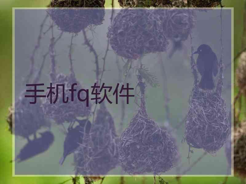手机fq软件