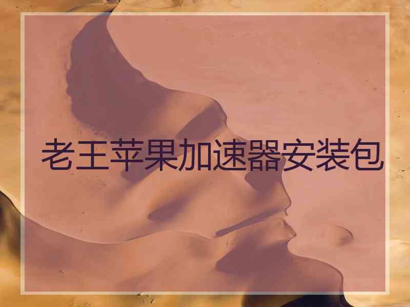 老王苹果加速器安装包