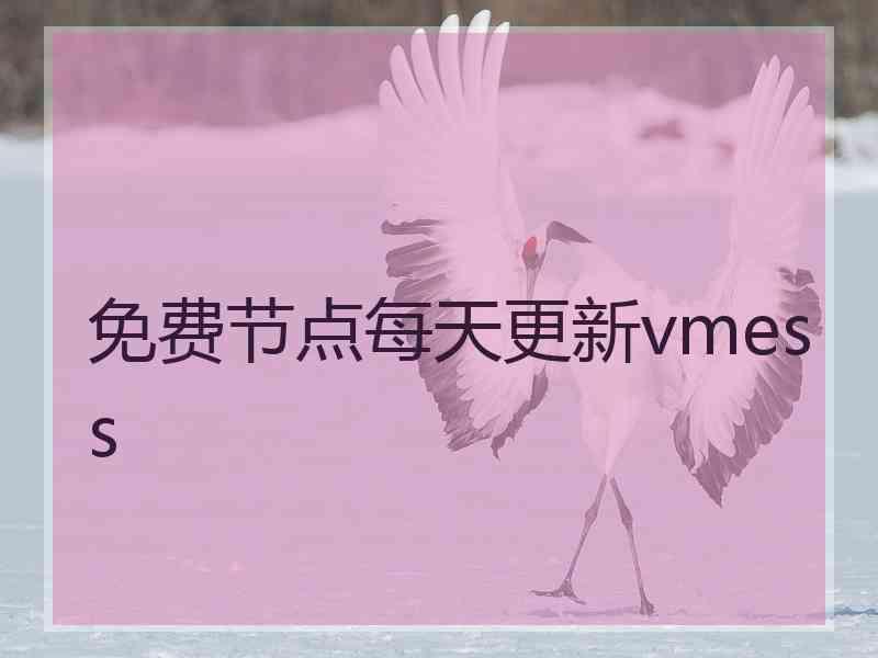 免费节点每天更新vmess