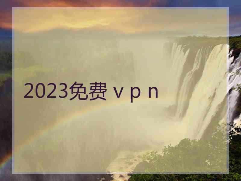 2023免费 v p n