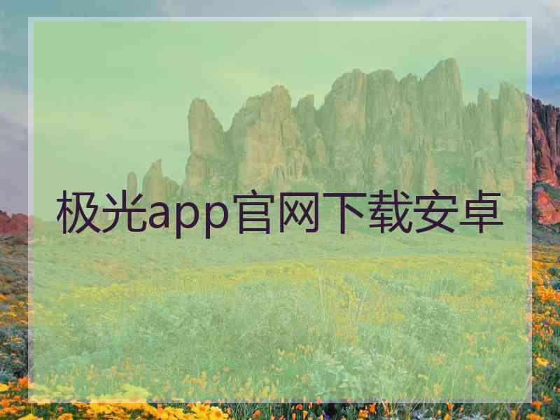 极光app官网下载安卓