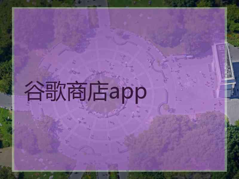 谷歌商店app