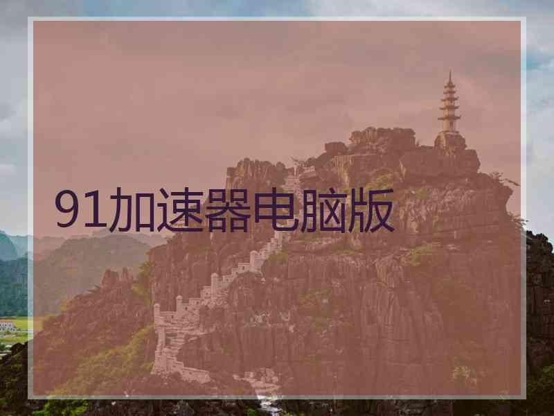 91加速器电脑版