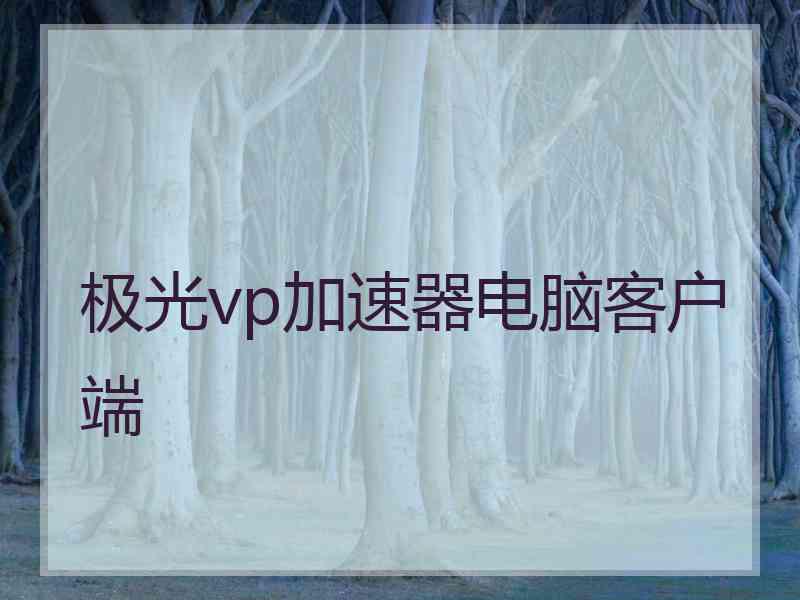 极光vp加速器电脑客户端