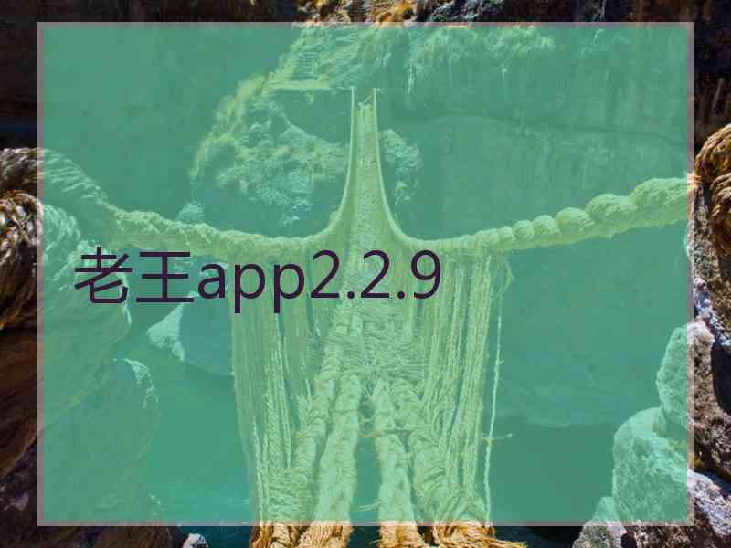 老王app2.2.9