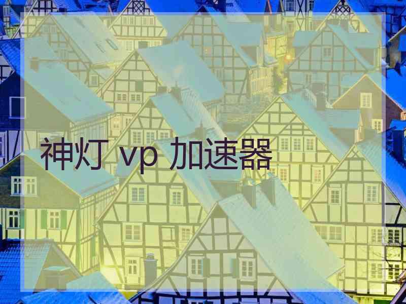 神灯 vp 加速器