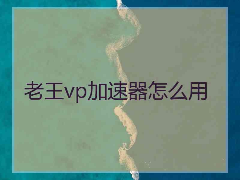 老王vp加速器怎么用