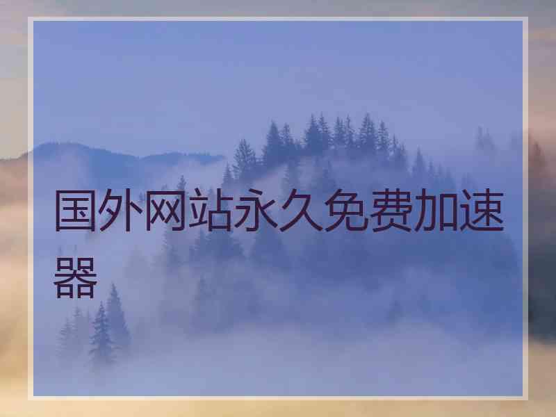 国外网站永久免费加速器