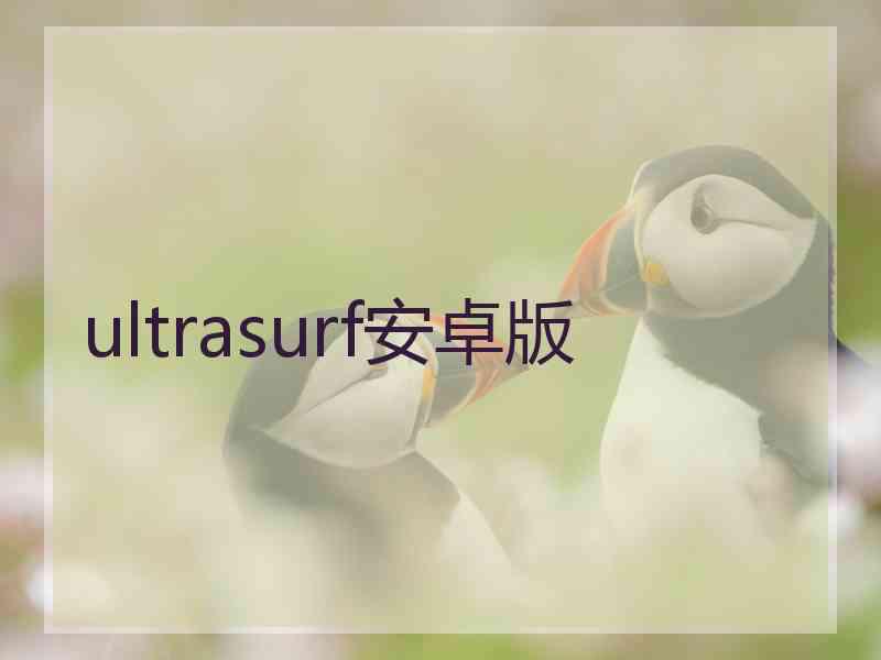ultrasurf安卓版
