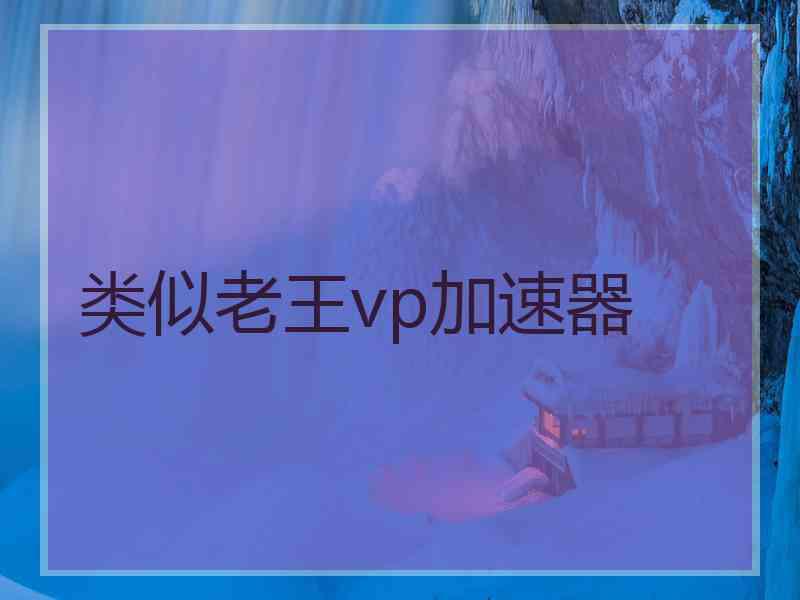 类似老王vp加速器