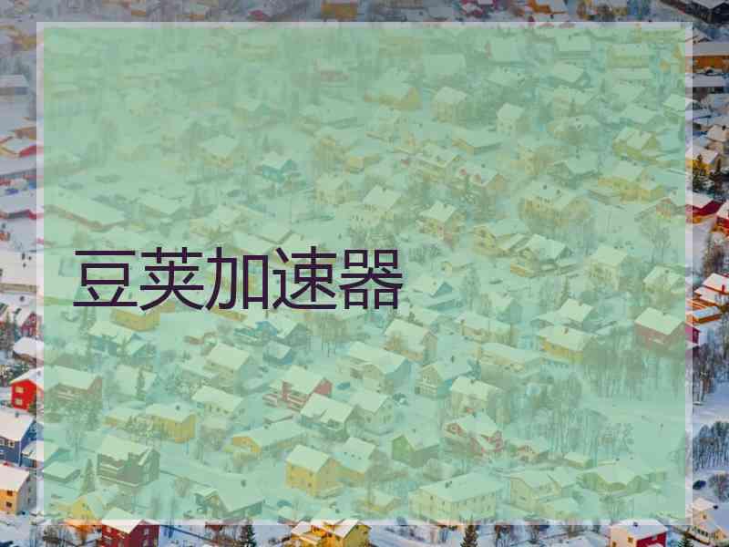 豆荚加速器