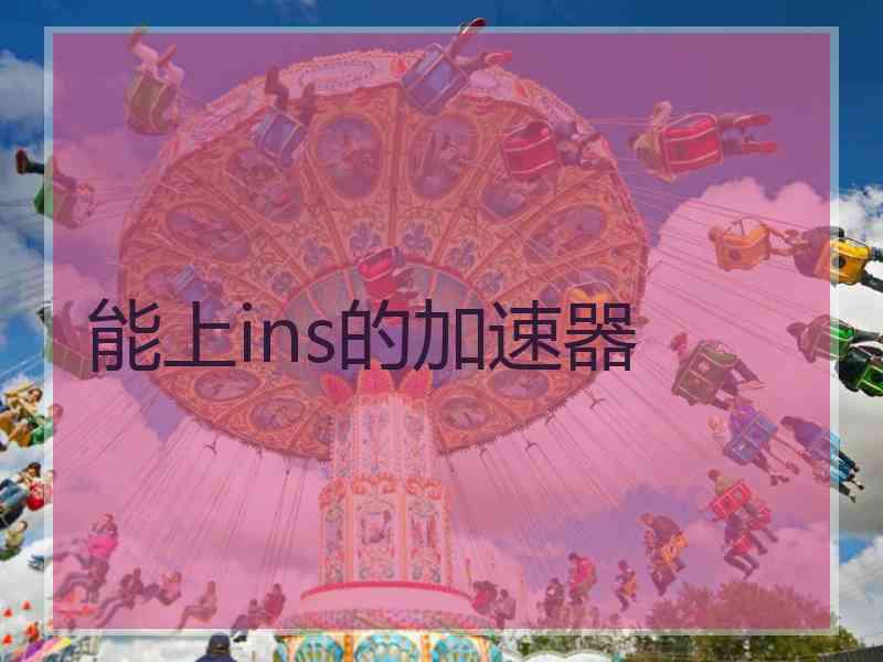 能上ins的加速器