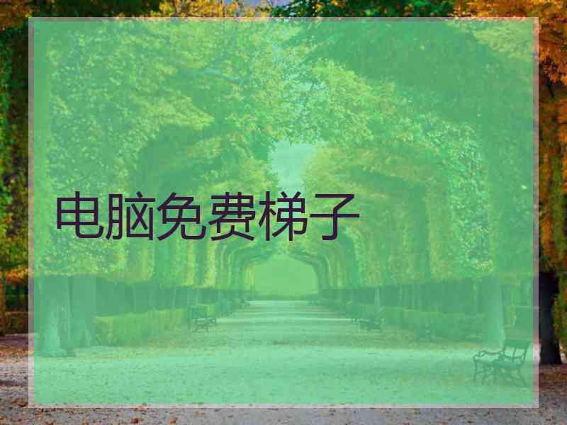 电脑免费梯子