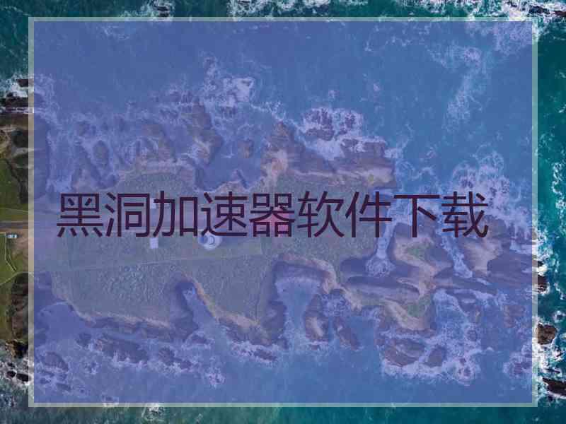 黑洞加速器软件下载