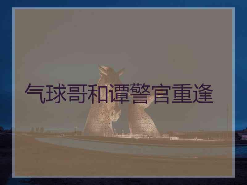 气球哥和谭警官重逢