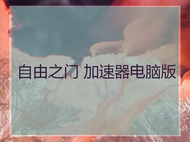 自由之门 加速器电脑版