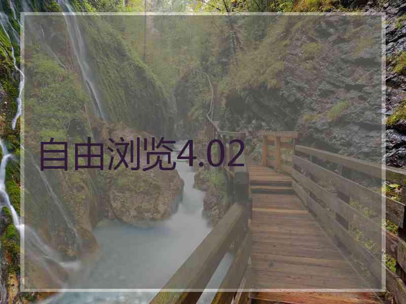 自由浏览4.02