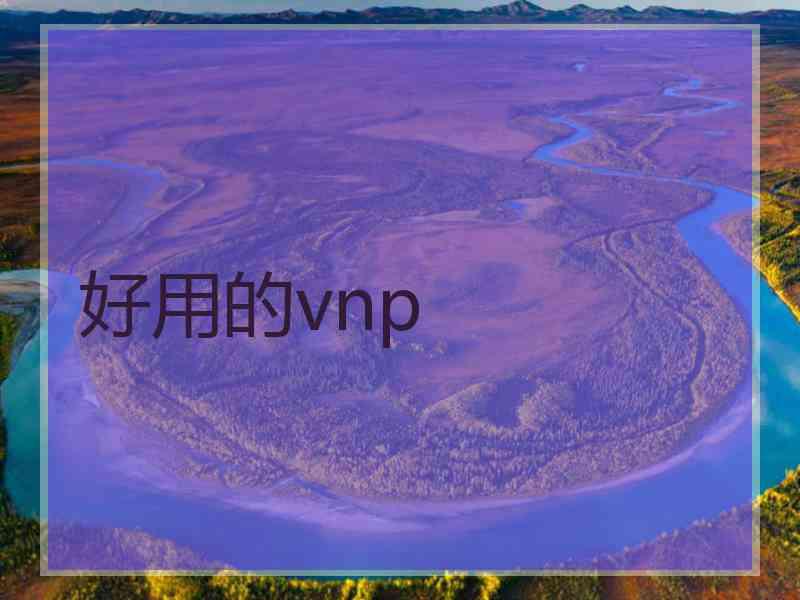 好用的vnp