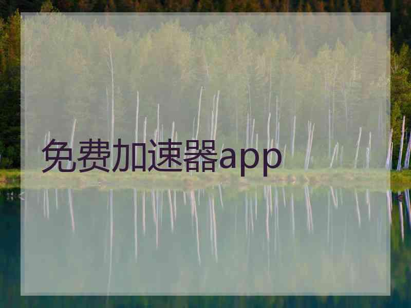 免费加速器app