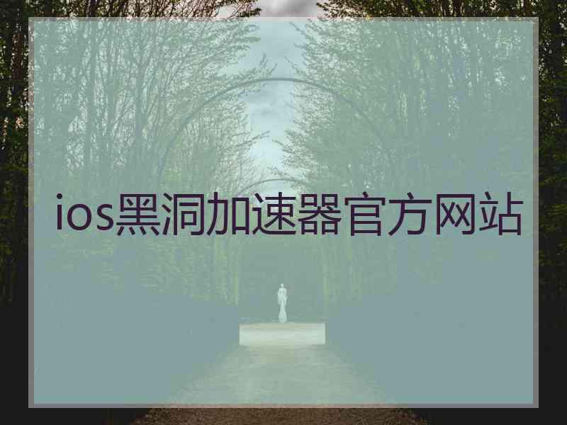 ios黑洞加速器官方网站