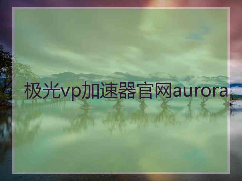 极光vp加速器官网aurora