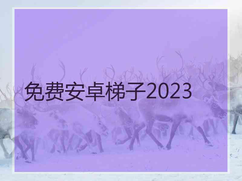 免费安卓梯子2023