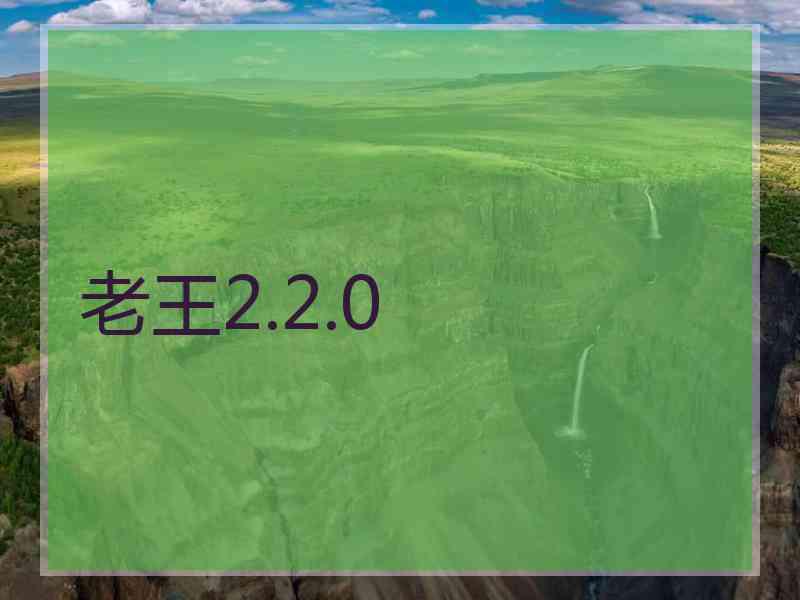 老王2.2.0