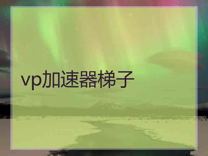 vp加速器梯子